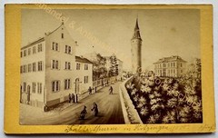 orig. CDV photo photograph lithograph around 1865 Kitzingen