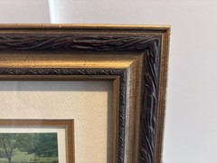 Framed Signed Photograph Sonoma Valley Vineyard by Bob Martin | California Wine