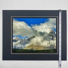 Matted Mountains Landscape Photo Print 11 X 14 Wall Art Gallery Decor