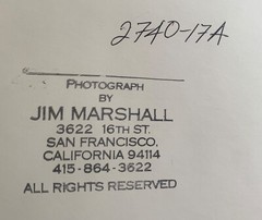 JIM MARSHALL – MISSISSIPPI – 1964 / 1995 – SIGNED – 16″ X 20″ – EMBOSSED STAMP.