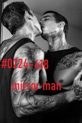 MALE PORTRAIT #0224-418 -mirror men series -free shipping in the usa