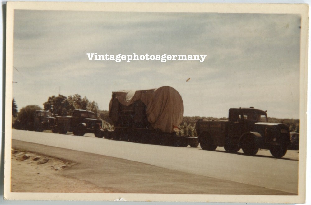 K8939 Photo Tractor Truck Kaelble Heavy Transport Deutsche Bahn