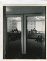 Old Photo Office Space 1950s, 1960s, 19x24cm