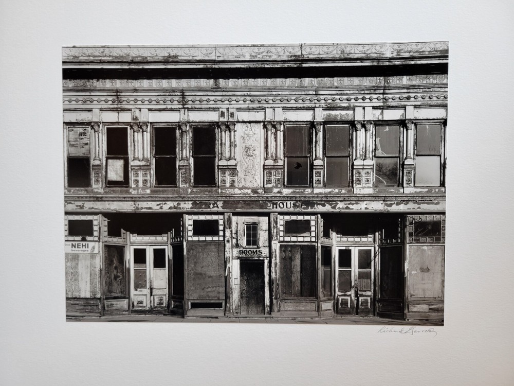 Richard Garrod, black and white photography, Store Building, Las Vegas, NM