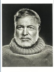 Ernest Hemingway 1957 Fotofolio Art Print Card Photo By Yousuf Karsh 4”x6”