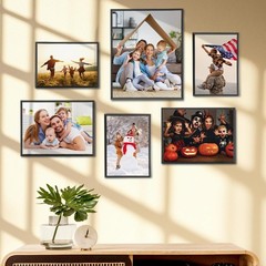 Custom Print Photo with MDF Frame, Personalized Framed Pictures Keepsake, Ready