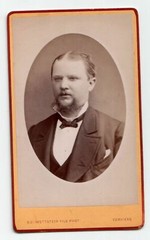 Ed. Wettstein fils Verviers Belgique, elegant man