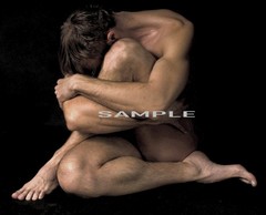 SITTING MALE ART PRINT Gay Interest Photo
