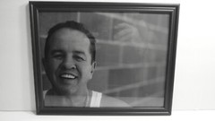 2011 FRAMED 8.5X11 ART PHOTO OF BOBBY SCHOOLBOY CHACON WORLD BOXING CHAMPION