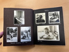 Old Photo Album Civilian from ‘1942 with defects 281025/01