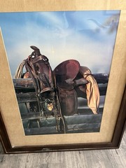 David R. Stoecklein Trail’s End Signed Framed Matted Photograph 32×40