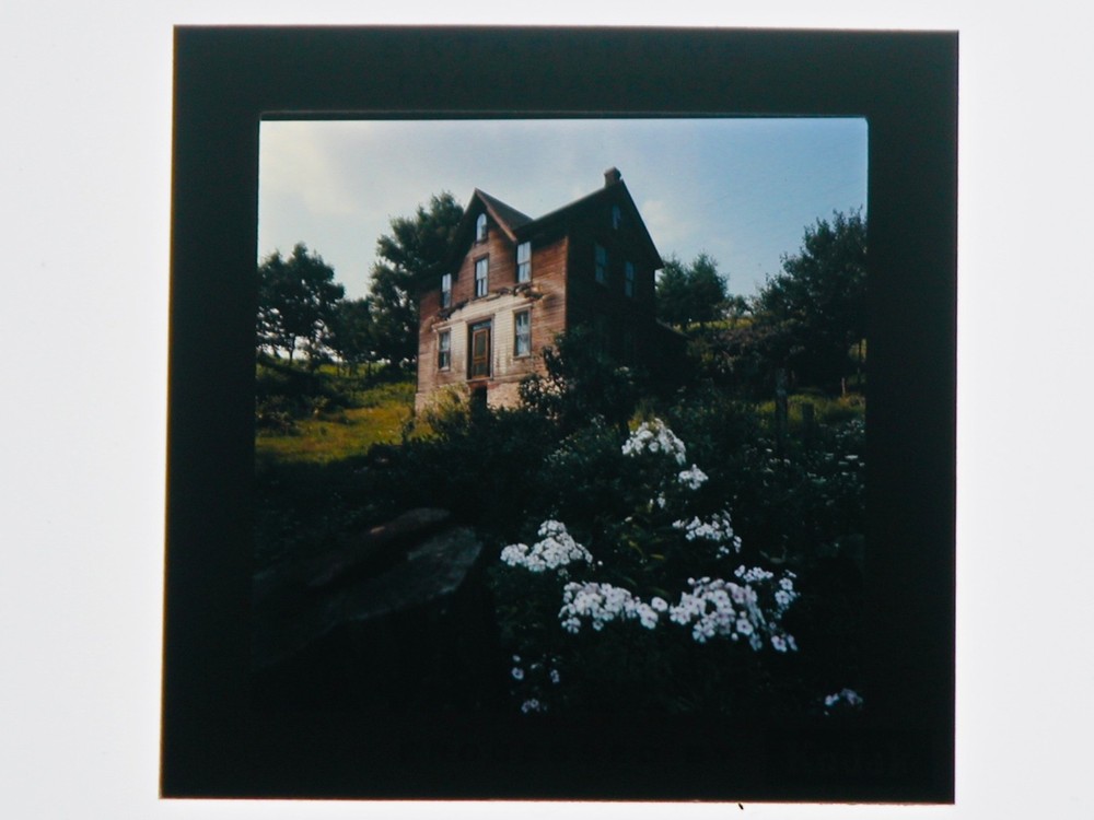 Vtg 60s Richard Stacks Art Ektachrome Transparency Slide Abandoned Farm House MD