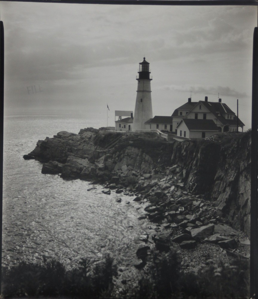 ARNOLD NEWMAN-Photographer- LIM.ED Gelatin Silver-New England Coastal/Lighthouse