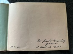 Old photo album civilian with defects, from 1919 281025/92