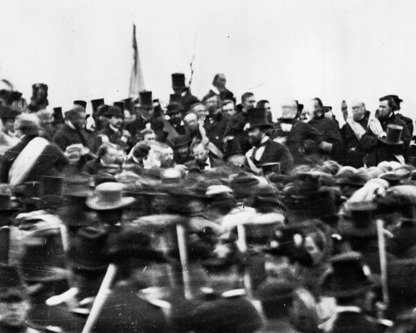 New Civil War Photo: President Abraham Lincoln at Gettysburg Address – 6 Sizes!