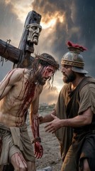 jesus christ wall art 8*10 religious christian faith god home decor print jesus