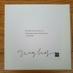 GREGORY HALPERN – SIGNED PHOTO – MAGNUM SQUARE PRINT LIMITED EDITION