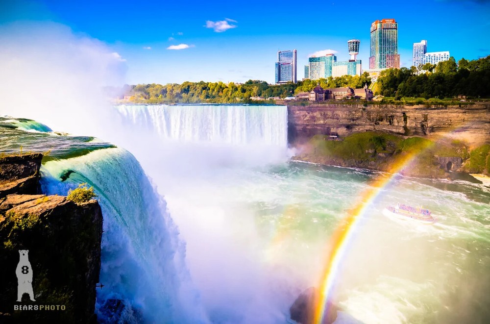 Niagara Falls Photography Prints – Horseshoe & American Falls – Waterfall Décor
