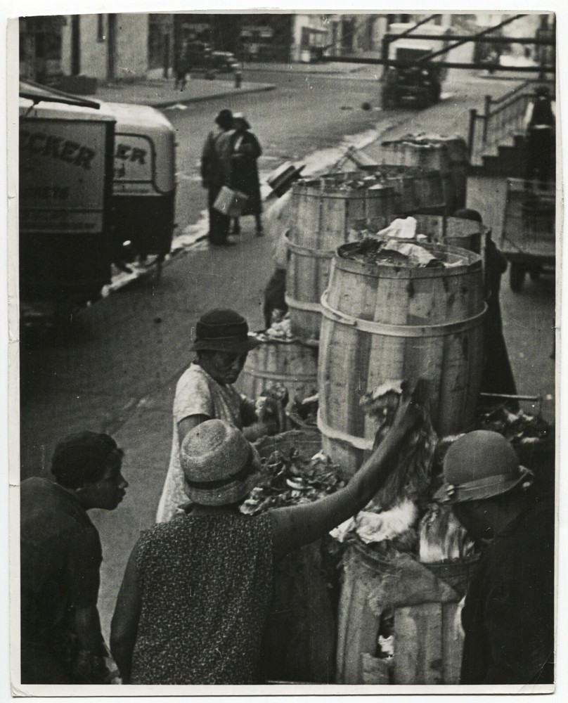 HARLEM 1944: POVERTY, NYC, 1944 / by Ed Carswell / VINTAGE / STAMPED