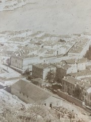 Jean GILETTA (1856-1933) Photograph Panorama Of Monaco General View 23 X 58 Cm