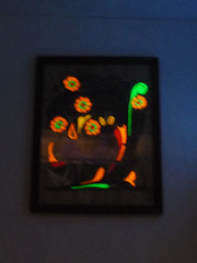 VINTAGE 1971 GROOVY RETRO BOARDWALK PRIZE 12 1/2″ X 9 3/4″ BLACKLIGHT PICTURE