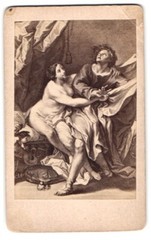Photography Unknown Photographer and Place Paintings: Joseph and Potiphar’s Woman Nude