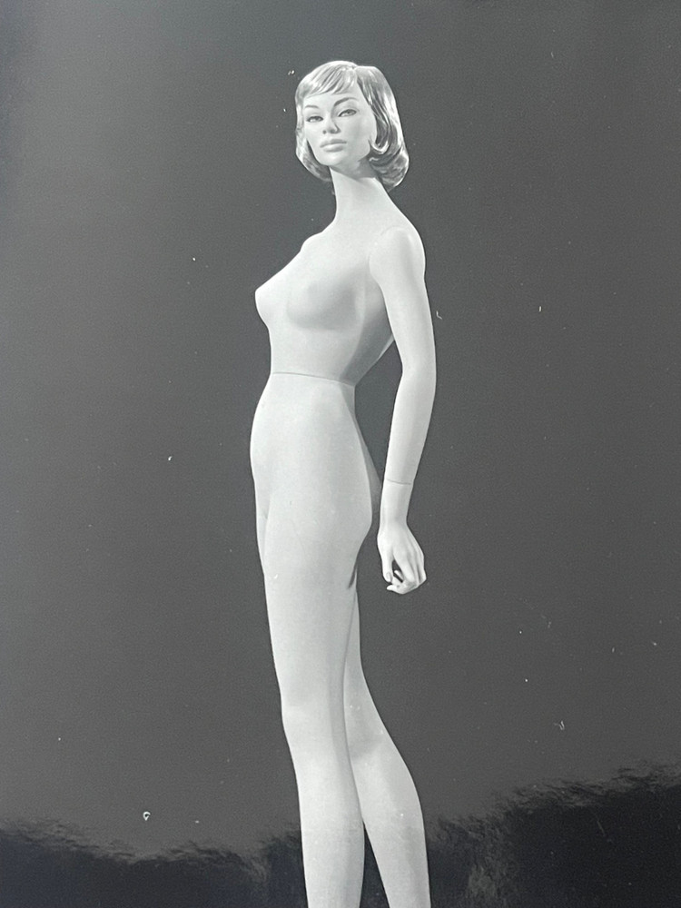 Rare Vintage Original Photo Siegel Stockman Mannequin Female Fetish Curiosa