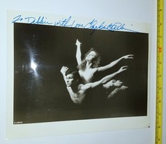 THE JOFFREY BALLET SIGNED 8×10 PRESS PHOTO ELIZABETH PARKINSON DANCE SEA SHADOW