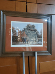 RARE B.J Cummings Folk Artist signed and numbered «school days»