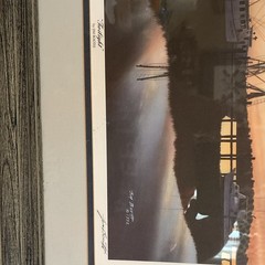 Jim Booth Twilight Signed Numbered Color Photo Print Matted Framed Harbor Boats