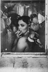 Art Model Brielle 8×12″ Archival Lustre Black and White Print B+W