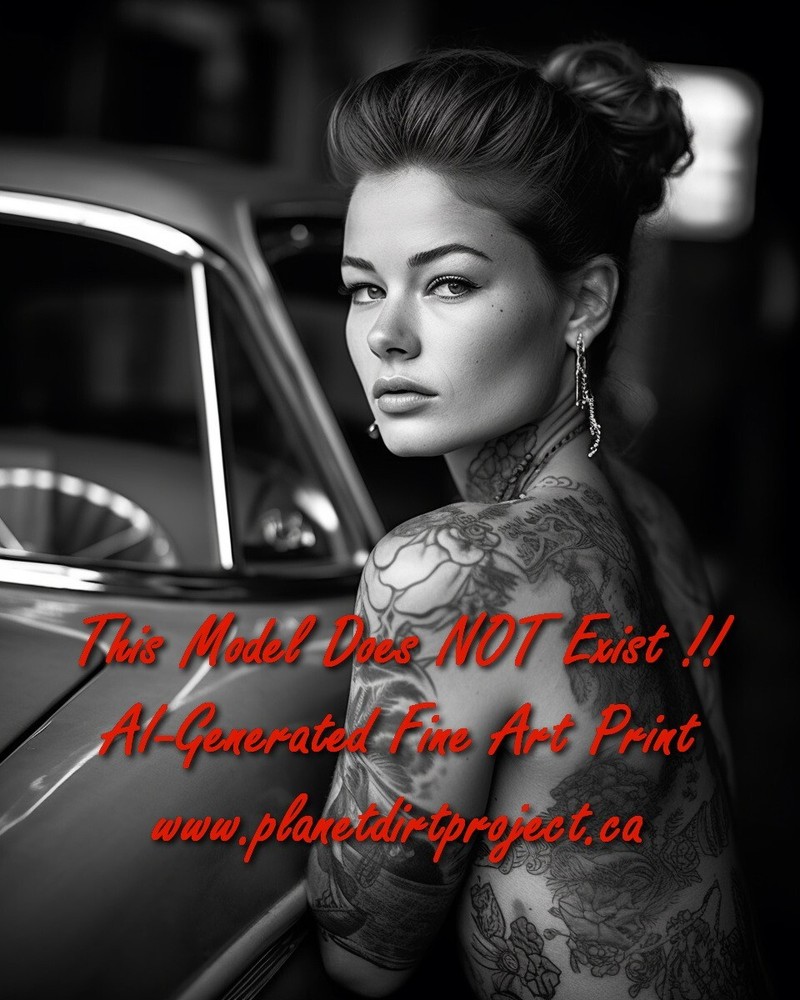 8×10 AI-Generated Fine Art Prints – Limited Edition with Signed Certificate -059