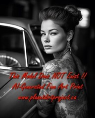 8×10 AI-Generated Fine Art Prints – Limited Edition with Signed Certificate -059