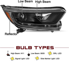 -For 2017-2022 Honda CR-V LX/EX/EX-L 4-Door [Halogen Type W/Led DRL] OEM Project