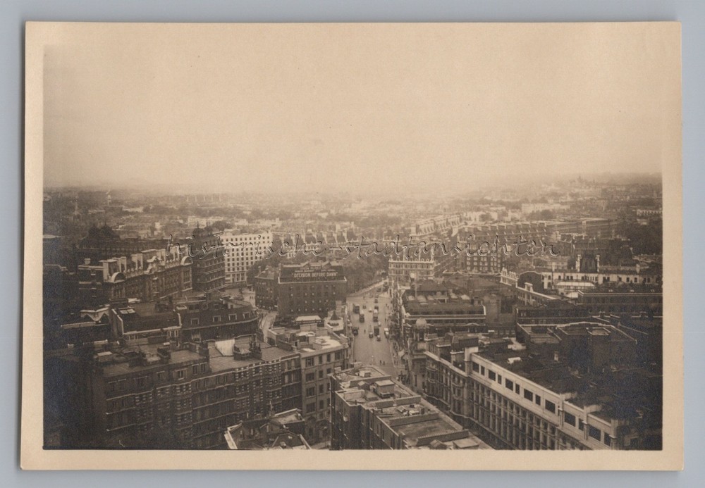 London England – From Monument – Old Photo