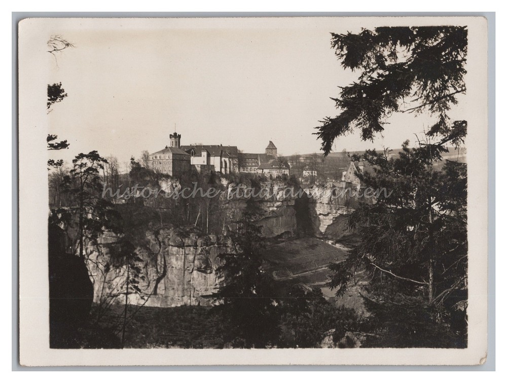 Hohnstein (Sächsische Schweiz) 1929 – Jugendburg – Altes Foto 1920er