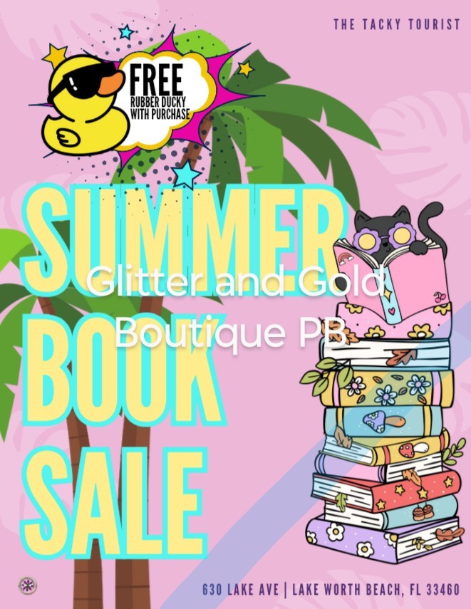 Digital Image Picture Summer Book Sale Business Promo