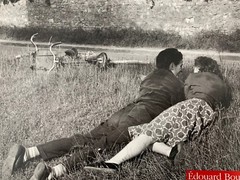 EDOUARD BOUBAT,’ENVIRONS DE PARIS 1952′ RARE AUTHENTIC 1990 ART PHOTO PRINT