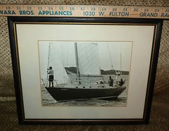 Nautical 12″ x 15″ Framed 8 x 10 SAILBOAT SAILING YACHT Ship Boat MC6299HA RACE