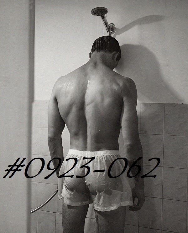 MALE PORTRAIT #0923-062- SHOWER -free shipping in usa