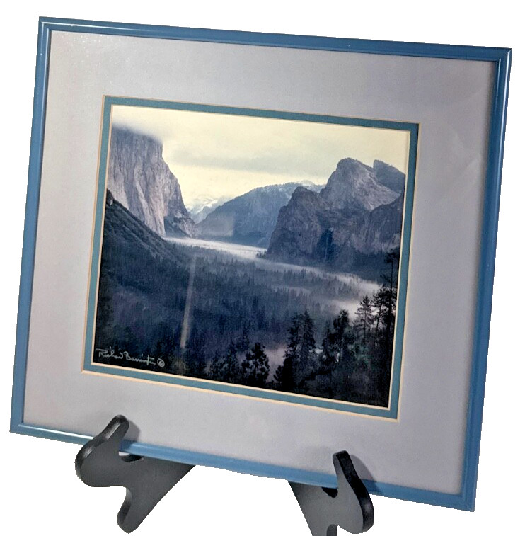 Yosemite Valley National Park Art Photo Signed By Richard Barrington 13″x12″