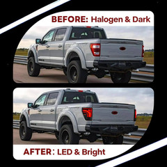 Tail Light for Ford F150 F-150 2021-2025 LED Taillights Assembly Compatible with