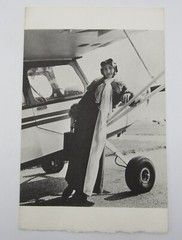 Joel Peter Witkin (b.1939) photograph 11×14” female aviator airplane