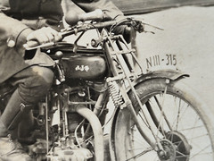 Photo A.J.S Ajs Motorcycle Motorcycle Photo FG