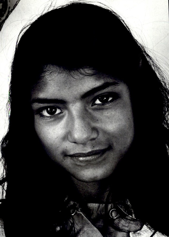 1972 1958 Ansel Adams Mexican Girl Pescadero California Art Photo