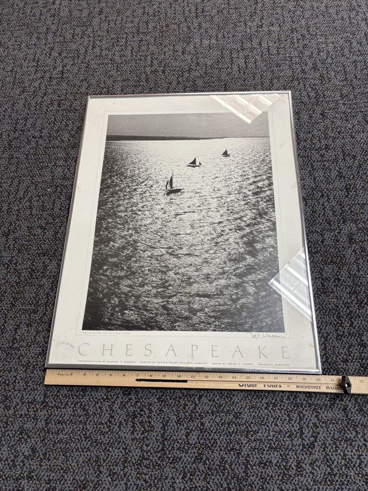 20 in x 26.5 in Framed Chesapeake Photo
