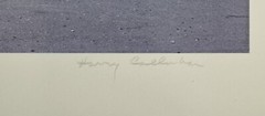 Original 1981 Harry Callahan Morocco Street Scene Dye Transfer Photograph SIGNED