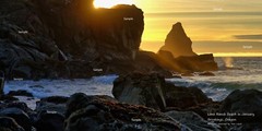 Oregon Coast Lone Ranch Beach January Brookings Seascape Photo Print OC31