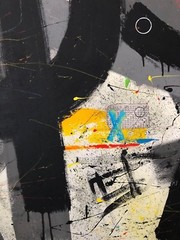 VERY COOL MIXED MEDIA PAINTING BY JOSEPH BRETON COLLABORATOR W/ ARTHUR SECUNDA