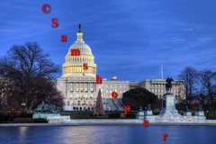 2013 U.S. Washington DC Capitol Christmas Tree Photo Print 16″ x 24″